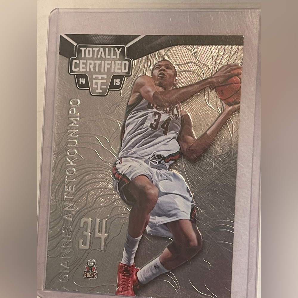 2014-15 Panini Totally Certified Silver Giannis Antetokounmpo